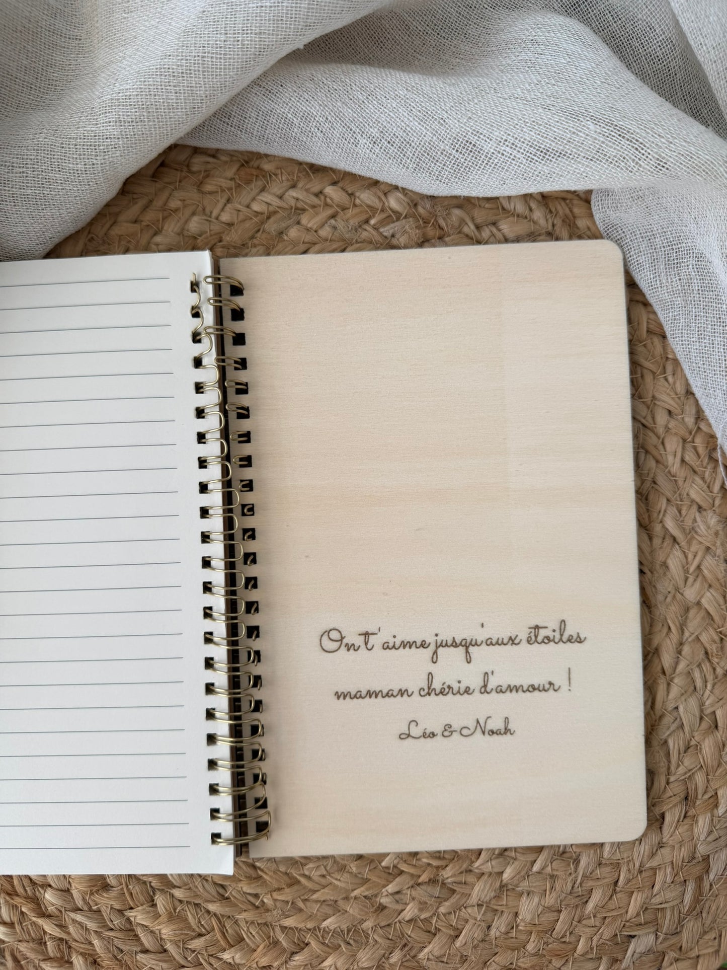 Bloc notes + stylo maman