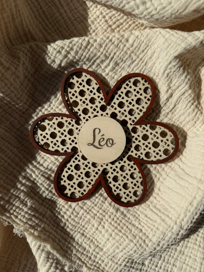 Cartes étapes bébé - Marguerite
