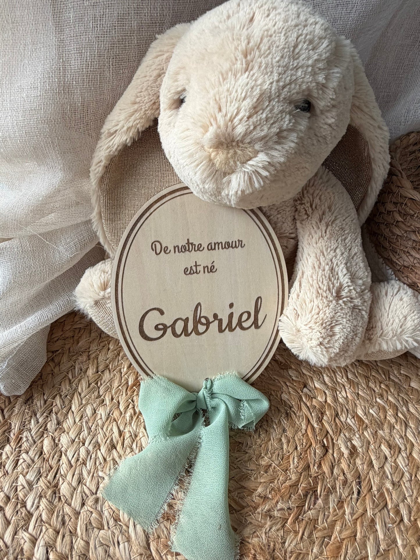 Annonce naissance vintage